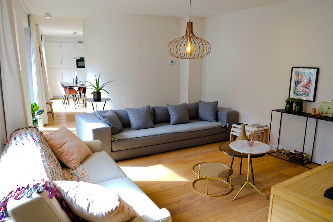 Modern Appartment In The Heart Of Gent Bagian luar foto