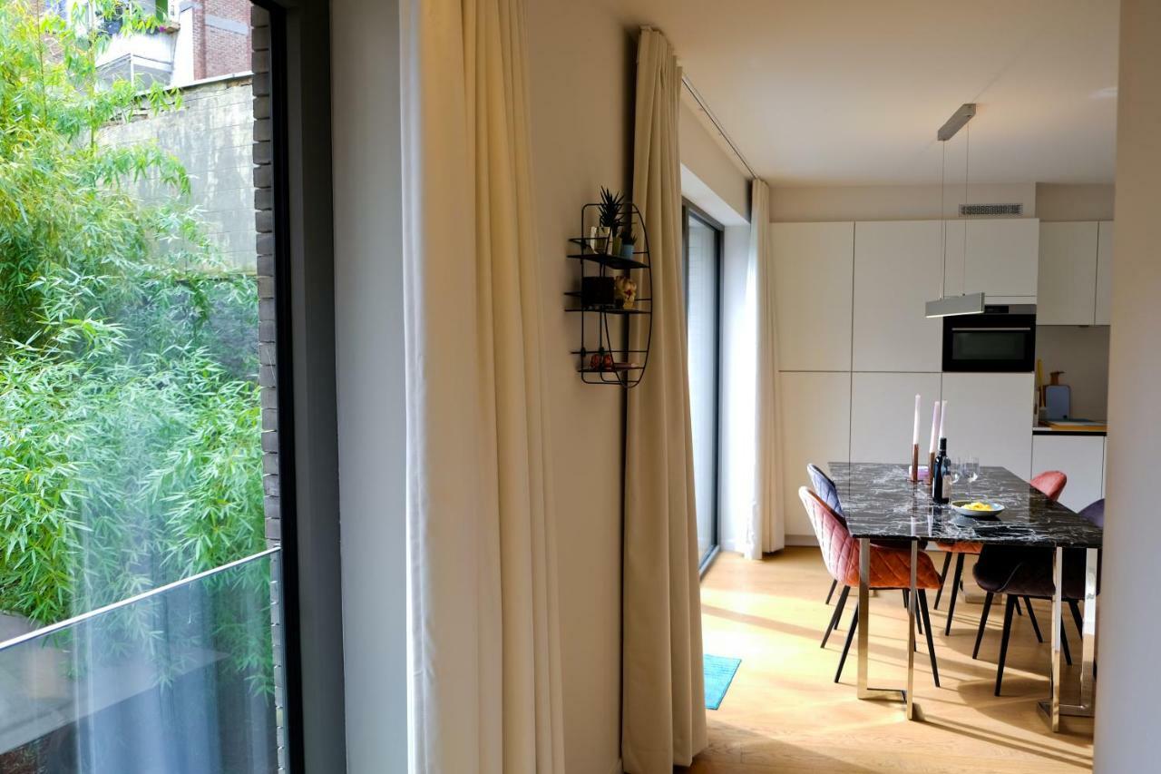 Modern Appartment In The Heart Of Gent Bagian luar foto